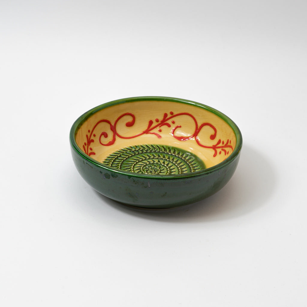 Florence Ceramic Garlic Grater Plate and Bowls 3 sizes