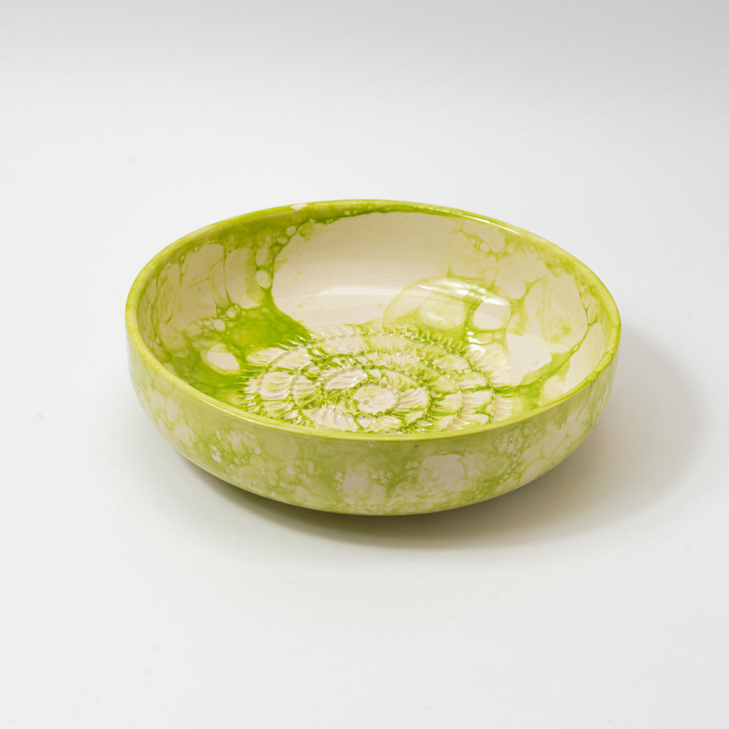 Lily Pad Ceramic Garlic Grater Plate and Bowls 3 sizes