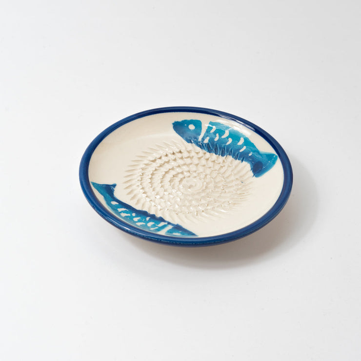 Sardina Ceramic Garlic Grater Plate and Bowls 3 sizes