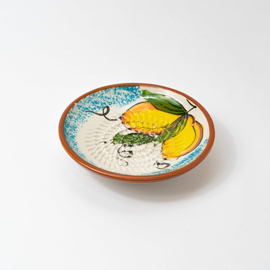 Citrus Ceramic Garlic Grater Plate and Bowls 3 sizes